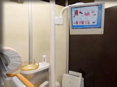 キッズコーナー付診療スペース